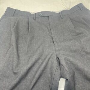 Lauren Ralph Lauren Total Comfort Wool Dress Pants Men's 40 X 30 Dark Gray